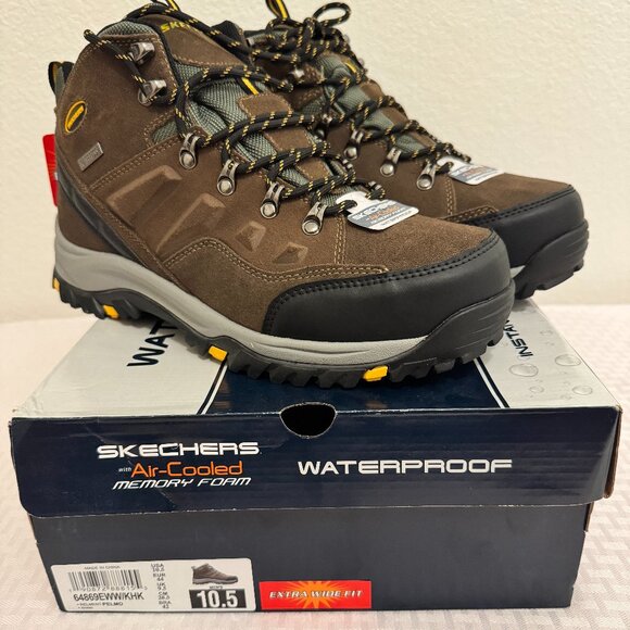 Skechers Other - Men's Skechers Pelmo Waterproof Hiking Boots – Khaki